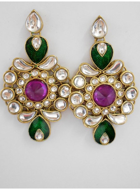 Kundan Earrings